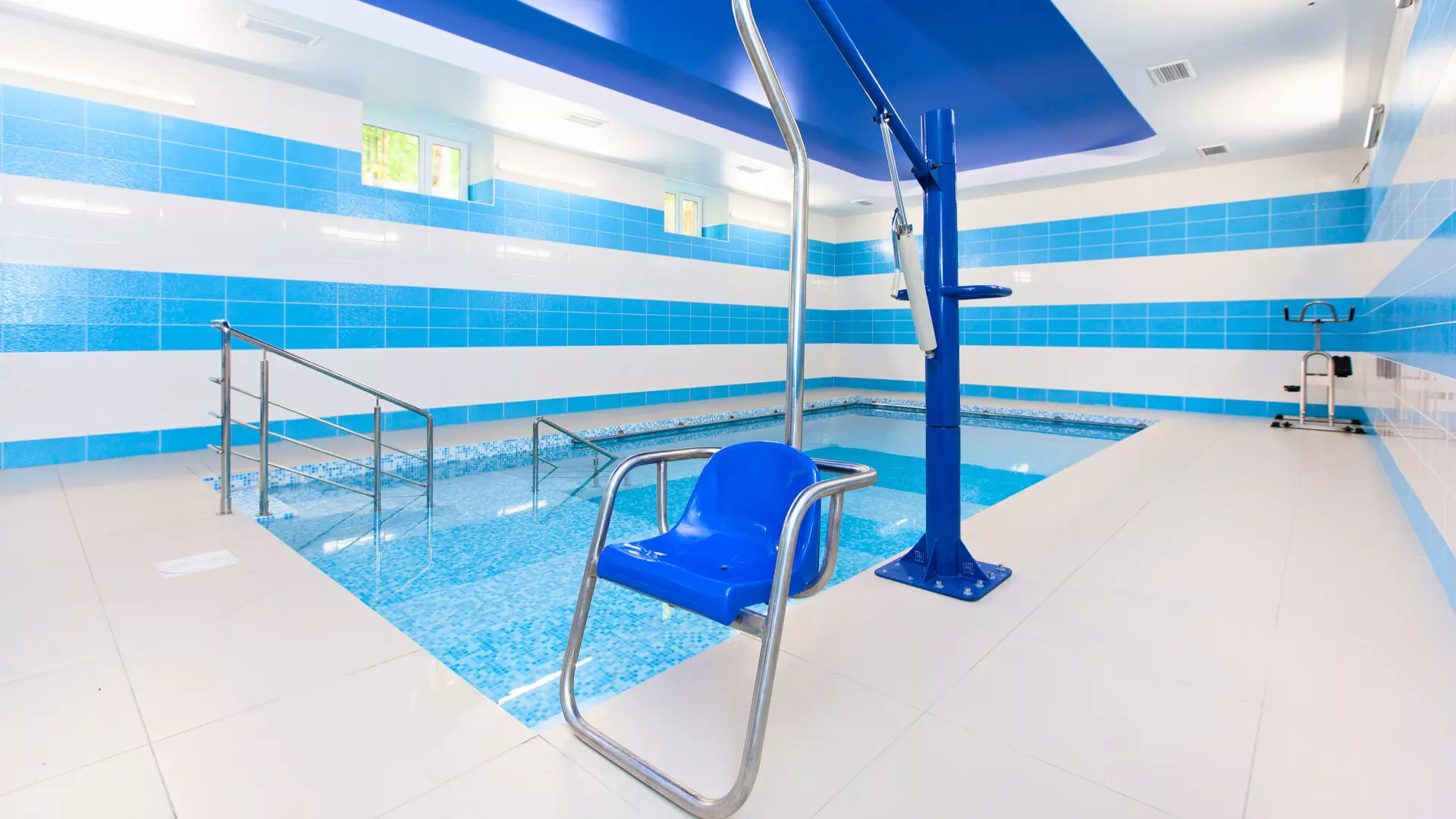 Rehabilitation pool and physical therapy. Санаторий «Нехама» в Казани, комплексное санаторное лечение