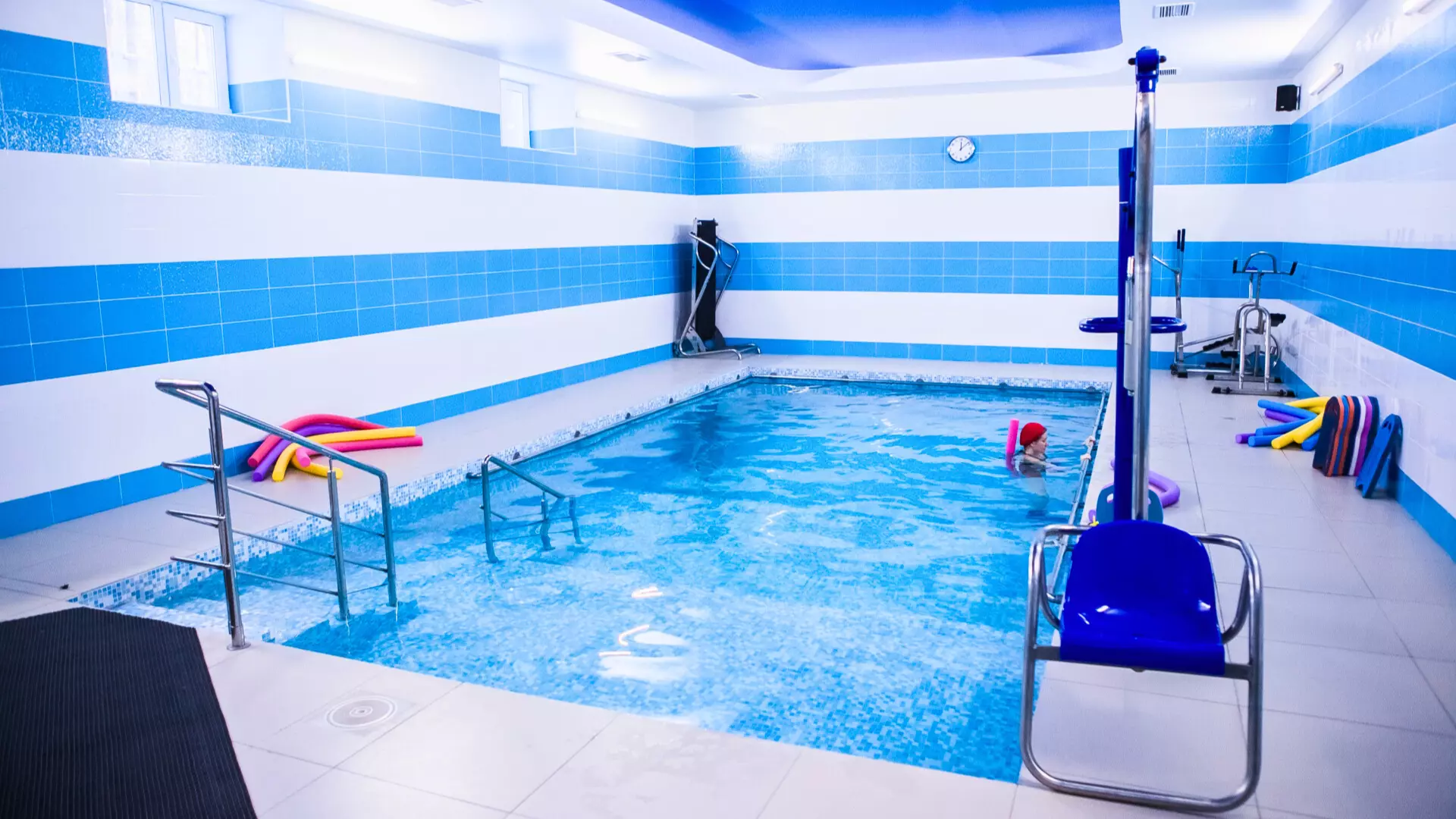 Rehabilitation pool and physical therapy. Санаторий «Нехама» в Казани, медицинские и СПА‑услуги