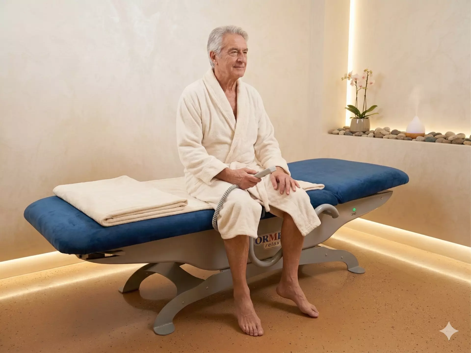 Massage bed. Санаторий Нехама недалеко от Казани